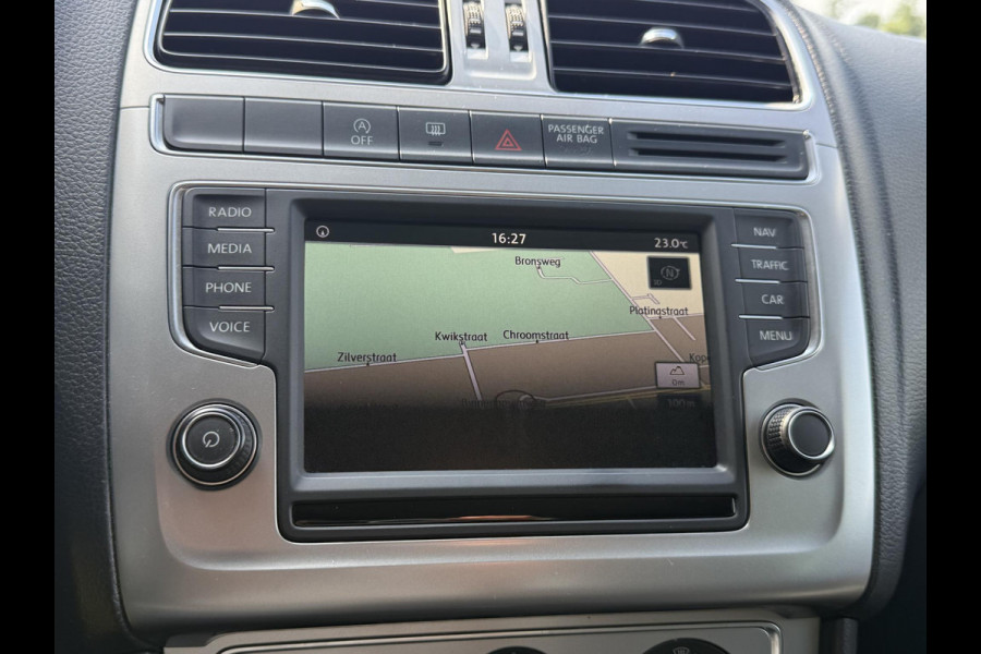 Volkswagen Polo 1.0 BlueMotion Edition Navi,Airco,Cruise,Lm velgen,5 Deurs,Lm velgen,Nieuwe Apk bij Aflevering