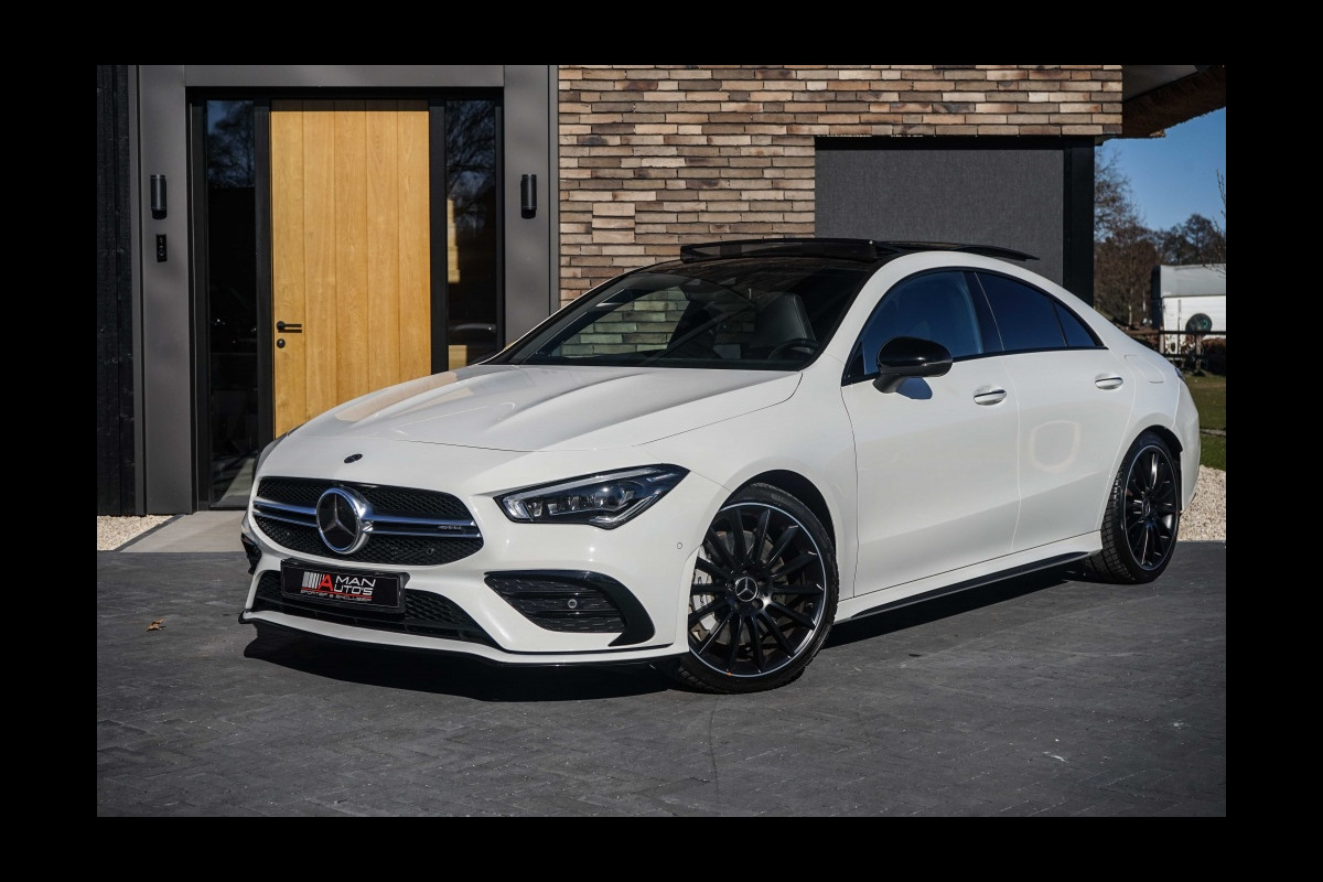 Mercedes-Benz CLA-Klasse AMG CLA 35 4Matic 306PK Pano/Aero/Night/Sfeer Mercedes-Benz CLA-Klasse AMG CLA 35 4Matic 306PK Pano/Aero/Night/Sfeer