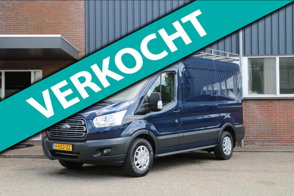 Ford Transit 330 2.0 TDCI L2H2 Trend / Trekhaak / Imperiaal / Sync 3 Navi / 3 zits Ford Transit 330 2.0 TDCI L2H2 Trend / Trekhaak / Imperiaal / Sync 3 Navi / 3 zits