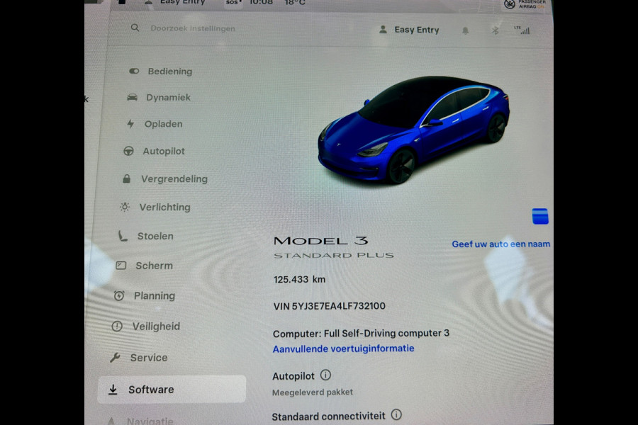 Tesla Model 3 Standard RWD Plus 60 kWh 86% SOH 1e Eigenaar NL-Auto