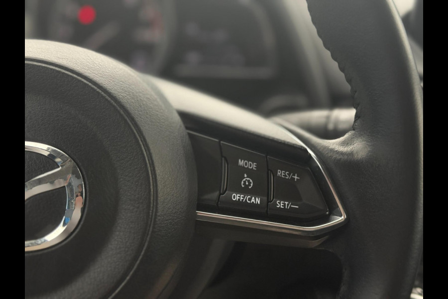 Mazda 2 1.5 Skyactiv-G GT-M |Navi|LED|CarPlay/android auto|Dodehoek|Keyless|PDC+Cam|Stoelverwarming|HUD|Parkeerhulp|Clima|