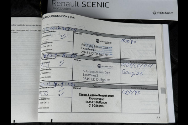 Renault Scénic 1.2 TCe Collection Navi,Clima,Cruise,Camera,PDC,Trekhaak,Dealer Onderhouden,6 Bak,131pk,N.A.P,APK tot 01-2026