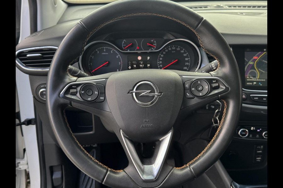 Opel Crossland X 1.2 Turbo - Automaat I Panorama dak I 1/2 Leer I Navigatie I Airco I PDC/Camera I Sport velgen I Dealer onderh.