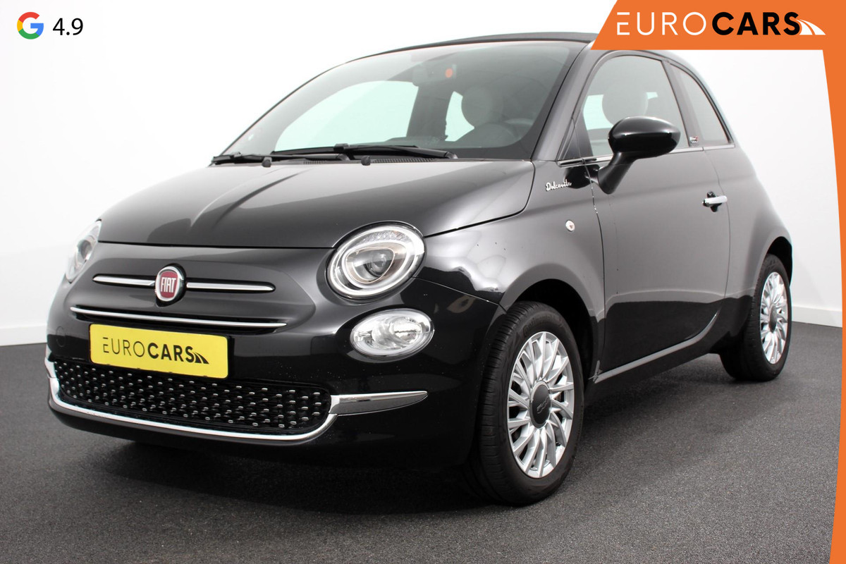 Fiat 500C 1.0 Hybrid 69pk Dolcevita Navigatie Apple Carplay/Android Auto Parkeersensor achter Cruise Control Climatronic Fiat 500C 1.0 Hybrid 69pk Dolcevita Navigatie Apple Carplay/Android Auto Parkeersensor achter Cruise Control Climatronic
