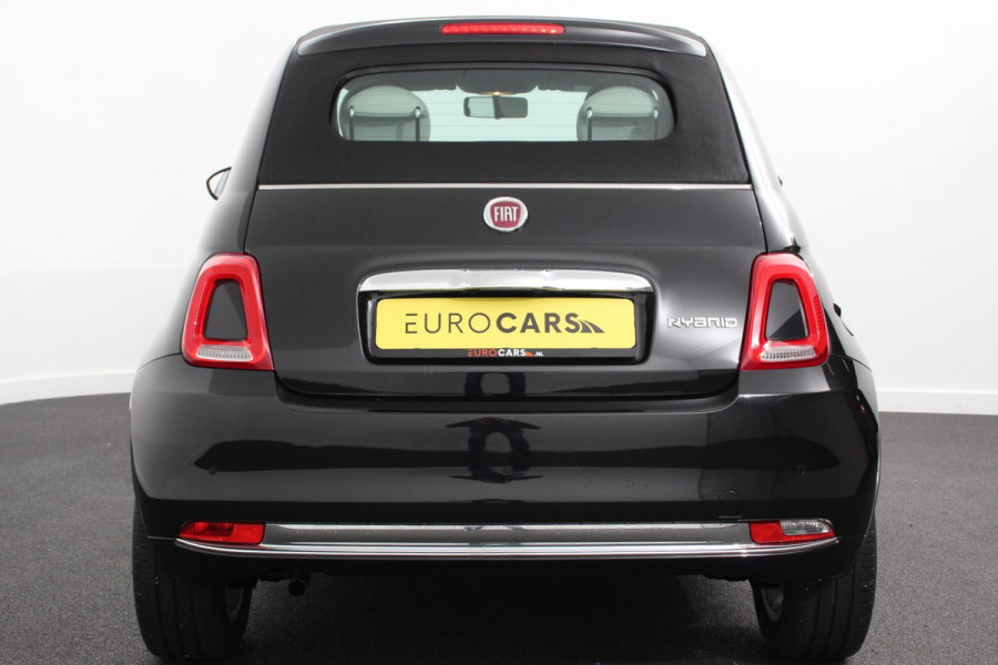 Fiat 500C 1.0 Hybrid 69pk Dolcevita Navigatie  Apple Carplay/Android Auto  Parkeersensor achter  Cruise Control  Climatronic
