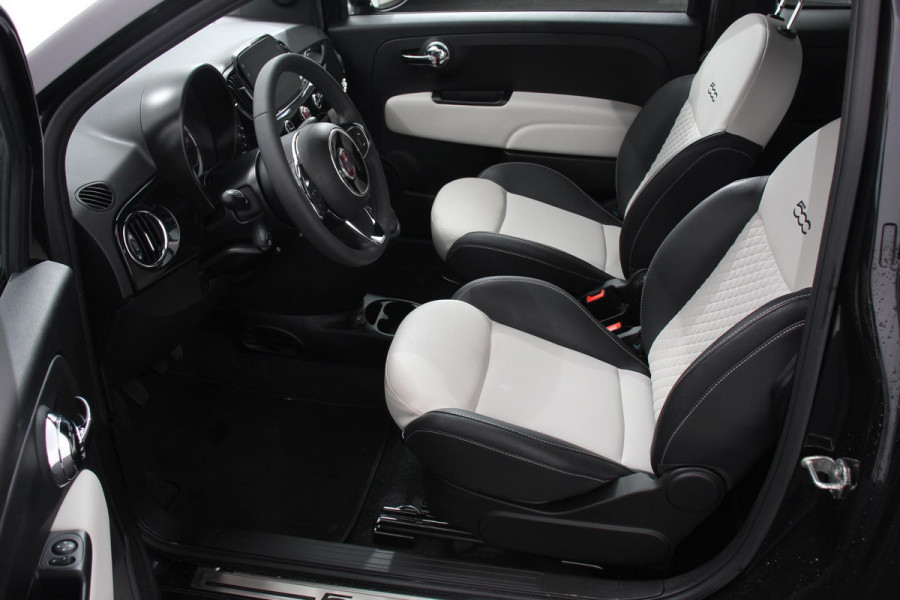 Fiat 500C 1.0 Hybrid 69pk Dolcevita Navigatie  Apple Carplay/Android Auto  Parkeersensor achter  Cruise Control  Climatronic