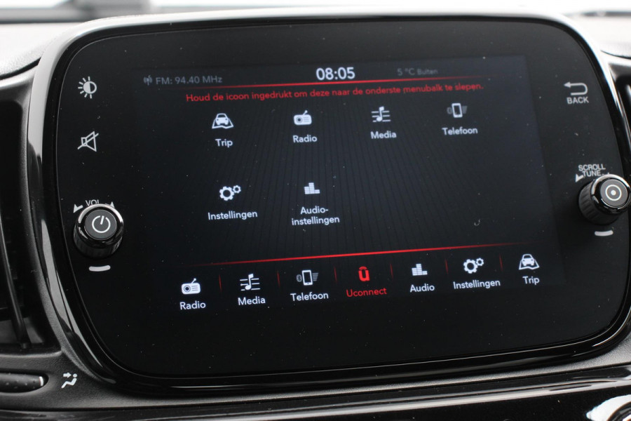 Fiat 500C 1.0 Hybrid 69pk Dolcevita Navigatie  Apple Carplay/Android Auto  Parkeersensor achter  Cruise Control  Climatronic