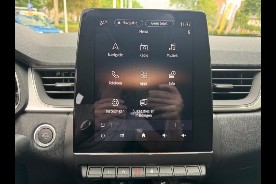 Renault Captur 1.6 E-Tech plug-in hybrid 160 techno Groot navi / Clima / Full Led / P-sensoren & camera