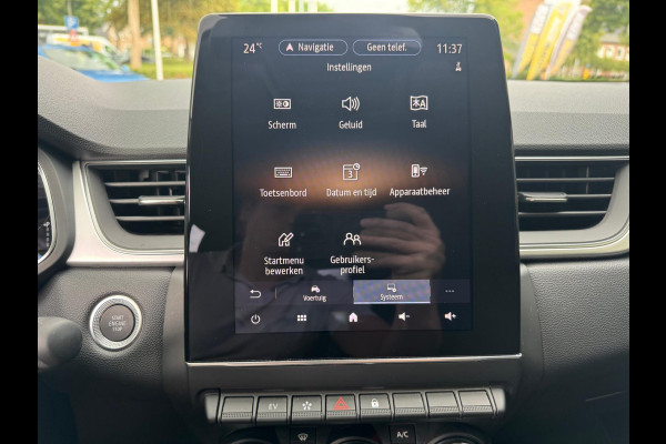 Renault Captur 1.6 E-Tech plug-in hybrid 160 techno Groot navi / Clima / Full Led / P-sensoren & camera