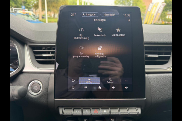 Renault Captur 1.6 E-Tech plug-in hybrid 160 techno Groot navi / Clima / Full Led / P-sensoren & camera