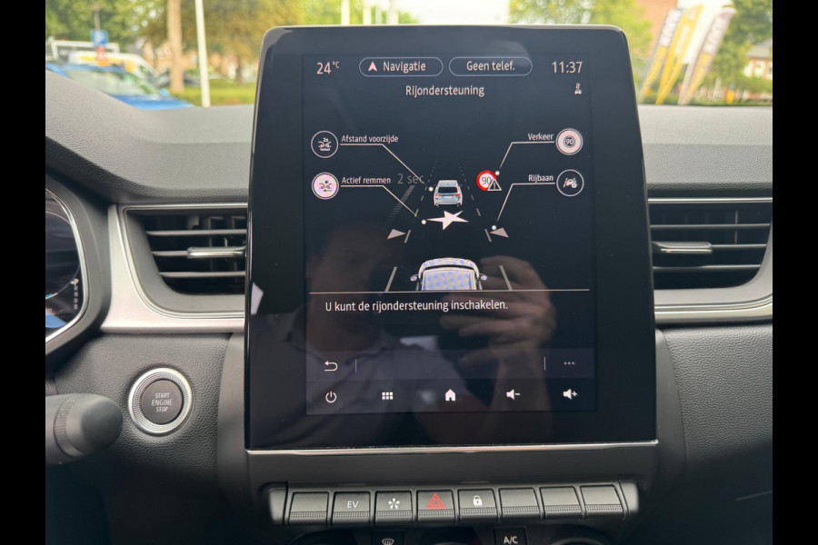 Renault Captur 1.6 E-Tech plug-in hybrid 160 techno Groot navi / Clima / Full Led / P-sensoren & camera
