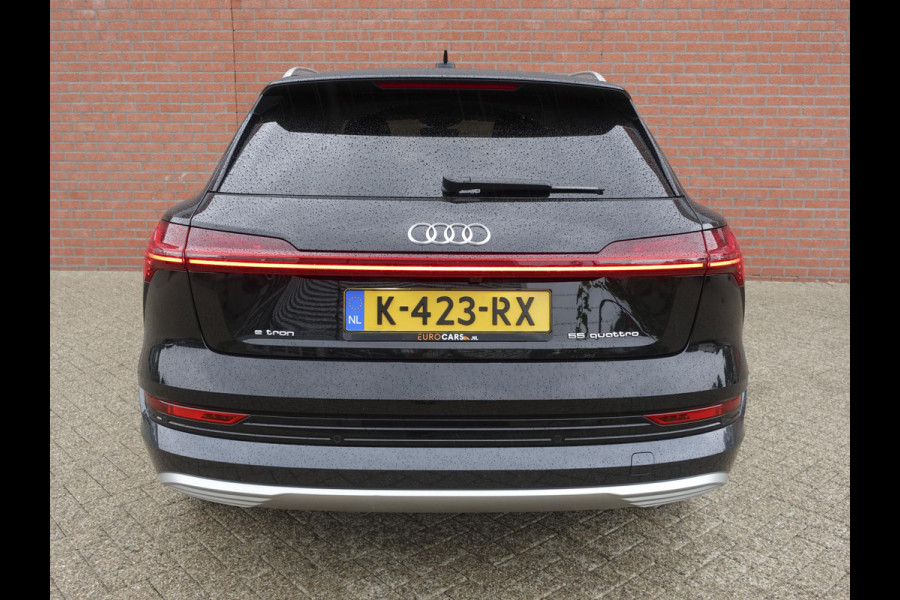 Audi e-tron 55 Advanced Quattro Navigatie Leder LED Matrix Tour Package Camera DAB+ Electrisch bedienbare achterklep