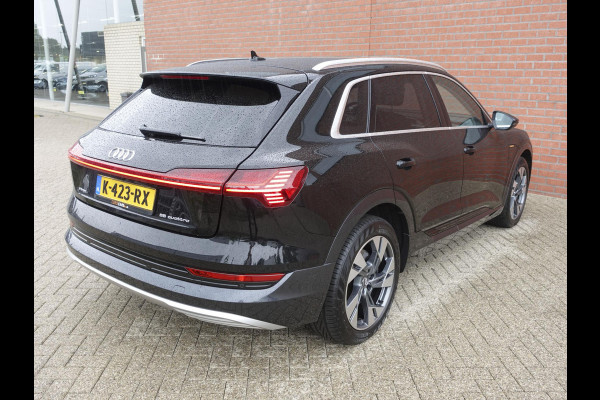 Audi e-tron 55 Advanced Quattro Navigatie Leder LED Matrix Tour Package Camera DAB+ Electrisch bedienbare achterklep