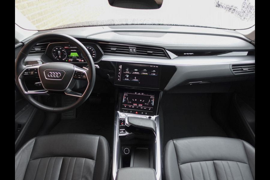 Audi e-tron 55 Advanced Quattro Navigatie Leder LED Matrix Tour Package Camera DAB+ Electrisch bedienbare achterklep