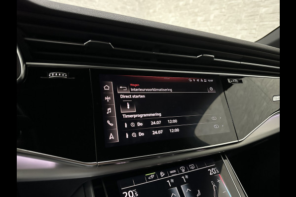Audi Q7 55 TFSI e 381PK S-Line | 360 Camera | RS-Leder | Laser-LED | BTW | ACC | Head-Up | Panorama | Keyless-Entry | Luchtvering | Memory | Lane & Side assist | Sportstoelen | Black optic | Bovag Garantie.