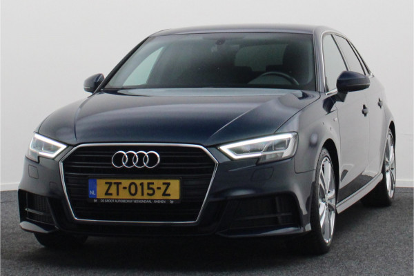 Audi A3 Sportback 35 TFSI CoD Sport S Line Edition Leer/Stof, Climate, Cruise, Navigatie, Bluetooth, LED, Premium Sound, 18''