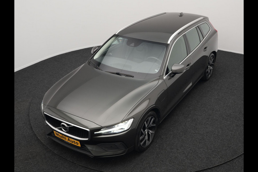 Volvo V60 T6 Twin Engine AWD Momentum Pro Plug In Hybrid 340pk Dealer O.H PHEV | Adaptive Cruise | Harman Kardon | Lederen Sportstoelen | Camera | Pilot Assist | Apple Carplay | Navigatie | Blis | Virtual | DAB