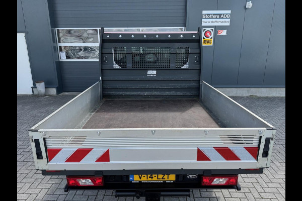Ford Transit 350 2.0 TDCI L2H1 DC 4WD | Open laadbak | Bluetooth | Kunstleder | 7-persoons | Vierwielaandrijving | Airco | AWD 4x4