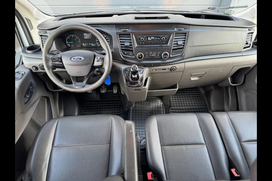 Ford Transit 350 2.0 TDCI L2H1 DC 4WD | Open laadbak | Bluetooth | Kunstleder | 7-persoons | Vierwielaandrijving | Airco | AWD 4x4