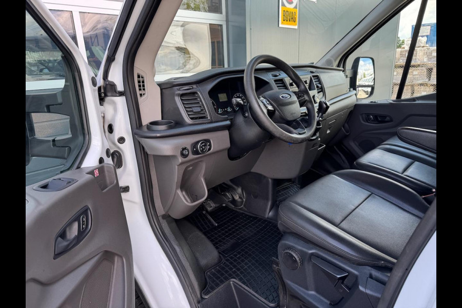 Ford Transit 350 2.0 TDCI L2H1 DC 4WD | Open laadbak | Bluetooth | Kunstleder | 7-persoons | Vierwielaandrijving | Airco | AWD 4x4
