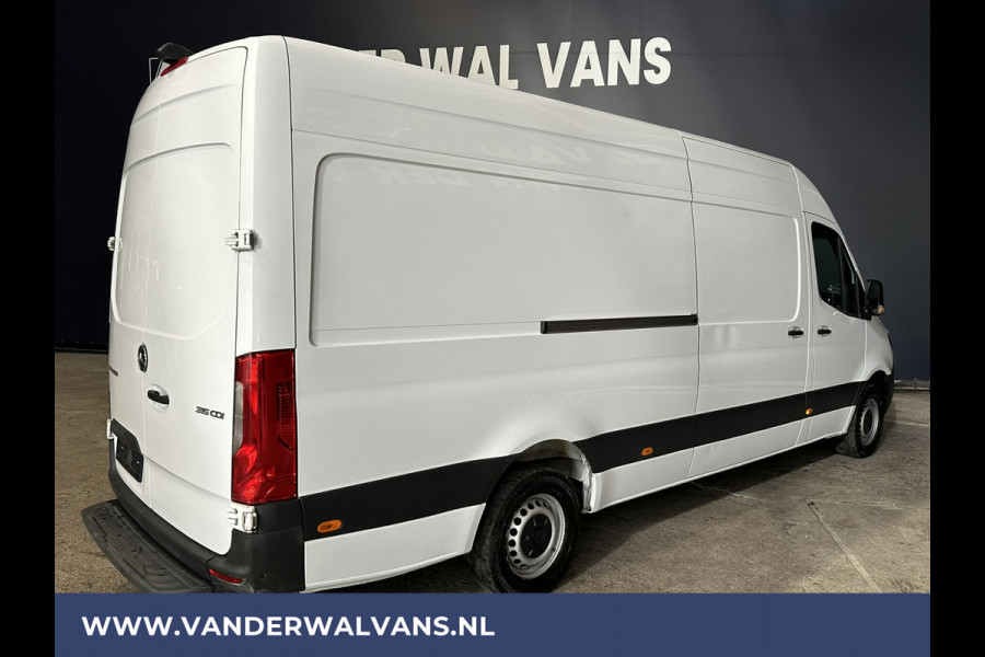 Mercedes-Benz Sprinter 315 CDI 150pk L3H2 Euro6 Airco | 360 graden Camera | Navigatie | Apple Carplay | Android Auto Cruisecontrol, Chauffeursstoel, Parkeersensoren, Stoelverwarming, Bijrijdersbank