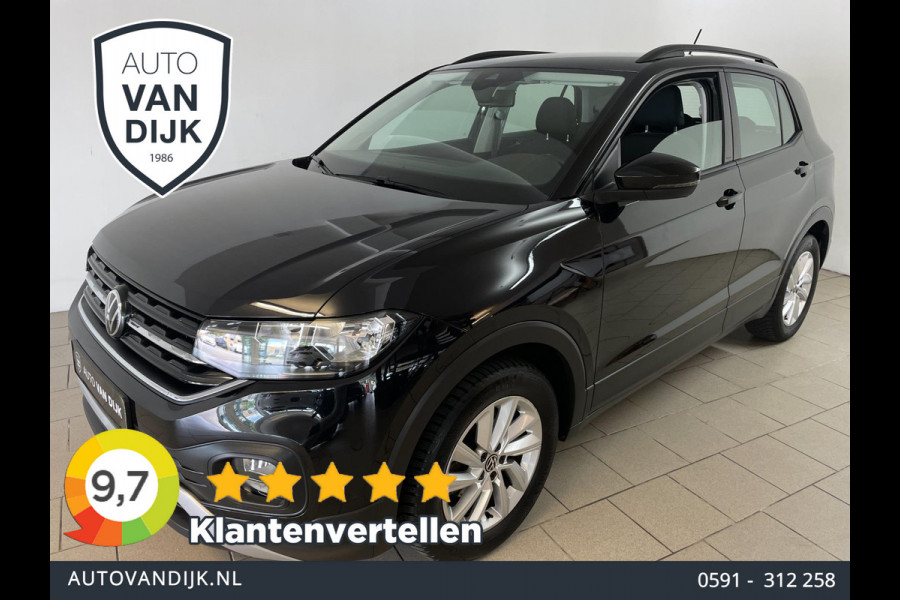 Volkswagen T-Cross 1.0 TSI Life 110PK AUTOMAAT AIRCO CLIMA NAVI CRUISE APPLE CARPLAY 1STE EIG NIEUWSTAAT
