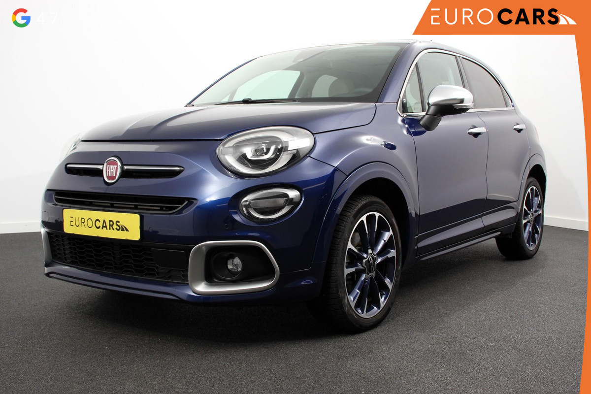 Fiat 500X Fiat 500X 1,4 Turbo 150pk Yacht Club Automaat Leder Navigatie Audio Canvas vouwdak Adaptive Cruise Control Camera Dab Led 18"Lmv Extra getint glas Fiat 500X Fiat 500X 1,4 Turbo 150pk Yacht Club Automaat Leder Navigatie Audio Canvas vouwdak Adaptive Cruise Control Camera Dab Led 18"Lmv Extra getint glas
