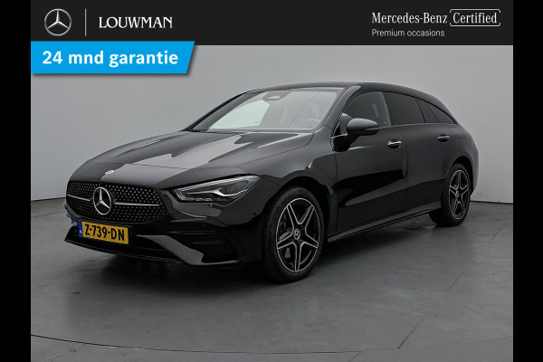 Mercedes-Benz CLA-Klasse Shooting Brake 250 e Star Edition AMG Line | Trekhaak | Nightpakket | USB pakket plus | KEYLESS GO-comfortpakket | Verwarmde stoelen vooraan | Antidiefstalpakket GUARD 360° Plus | EASY PACK achterklep | Sfeerverlichting |