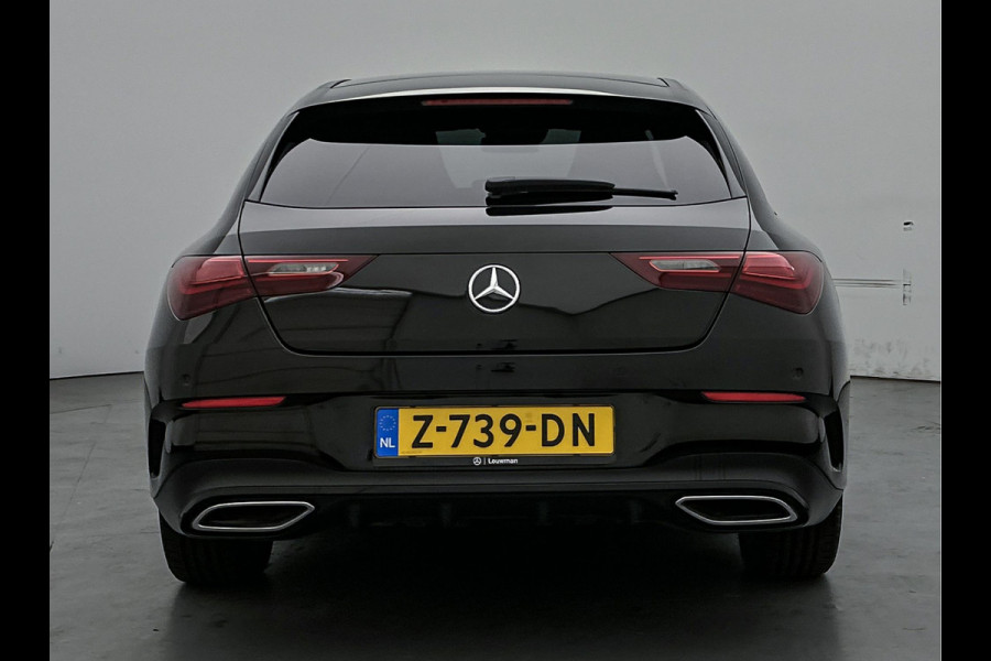 Mercedes-Benz CLA-Klasse Shooting Brake 250 e Star Edition AMG Line | Trekhaak | Nightpakket | USB pakket plus | KEYLESS GO-comfortpakket | Verwarmde stoelen vooraan | Antidiefstalpakket GUARD 360° Plus | EASY PACK achterklep | Sfeerverlichting |