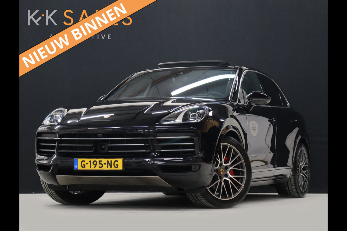 Porsche Cayenne 3.0 E-Hybrid [SPORT CHRONO, ADAPTIEVE LUCHTVERING, HEAD-UP, SOFT CLOSE, BURMESTER 3D, KEYLESS, SFEERVERLICHTING, TREKHAAK, STOELVENTILATIE, PDLS, SPORTUITLAAT, NIEUWSTAAT]