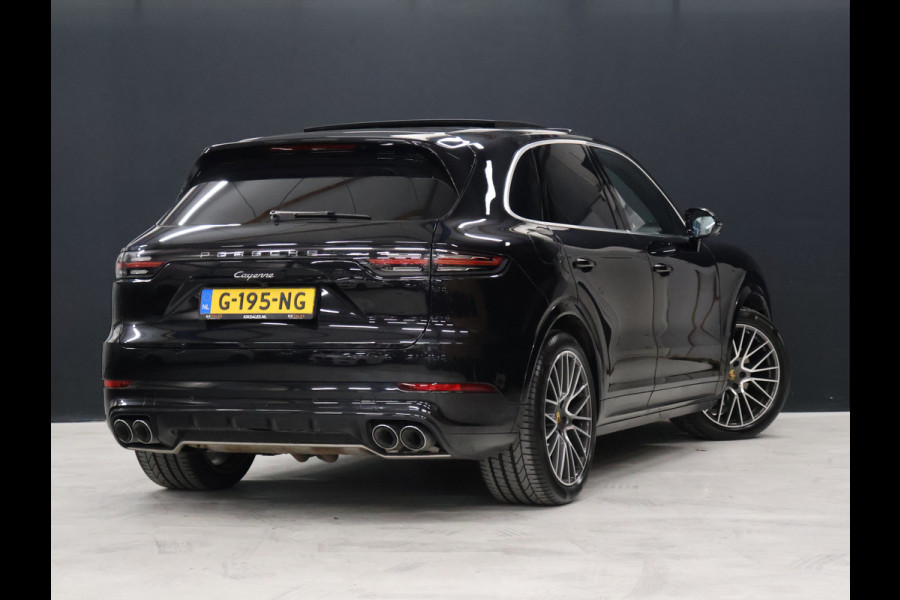 Porsche Cayenne 3.0 E-Hybrid [SPORT CHRONO, ADAPTIEVE LUCHTVERING, HEAD-UP, SOFT CLOSE, BURMESTER 3D, KEYLESS, SFEERVERLICHTING, TREKHAAK, STOELVENTILATIE, PDLS, SPORTUITLAAT, NIEUWSTAAT]