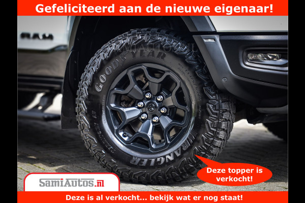 Dodge Ram 1500 TRX 6.2 V8 4x4 | HellCat 702 PK | BEAST | RAM Vol | Black Line | Comfortabele DC Dubbele Cabine met Royale 5 Zitplaatsen | Rode Stiksels | Head-Up | DashCam | Alarm |