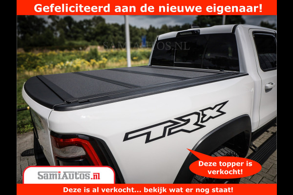 Dodge Ram 1500 TRX 6.2 V8 4x4 | HellCat 702 PK | BEAST | RAM Vol | Black Line | Comfortabele DC Dubbele Cabine met Royale 5 Zitplaatsen | Rode Stiksels | Head-Up | DashCam | Alarm |