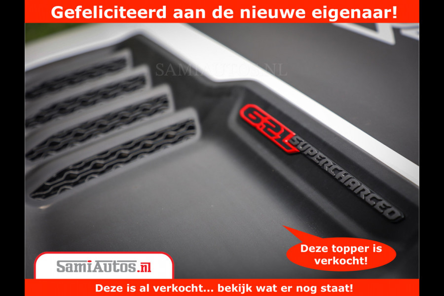 Dodge Ram 1500 TRX 6.2 V8 4x4 | HellCat 702 PK | BEAST | RAM Vol | Black Line | Comfortabele DC Dubbele Cabine met Royale 5 Zitplaatsen | Rode Stiksels | Head-Up | DashCam | Alarm |