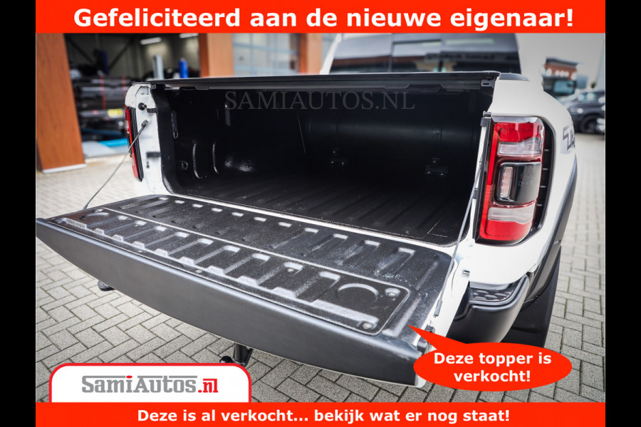 Dodge Ram 1500 TRX 6.2 V8 4x4 | HellCat 702 PK | BEAST | RAM Vol | Black Line | Comfortabele DC Dubbele Cabine met Royale 5 Zitplaatsen | Rode Stiksels | Head-Up | DashCam | Alarm |