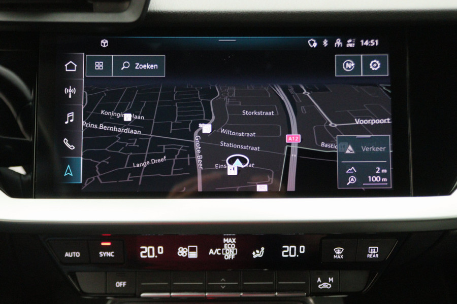 Audi A3 Sportback 30 TFSI Business edition Virtual Cockpit, Climate, Cruise, Apple Carplay, DAB, LED, Trekhaak, 17''