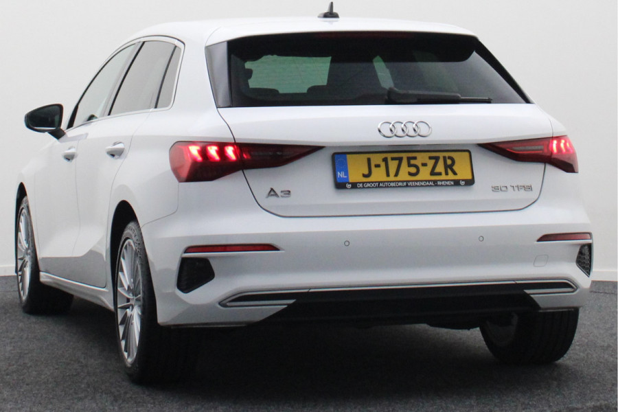 Audi A3 Sportback 30 TFSI Business edition Virtual Cockpit, Climate, Cruise, Apple Carplay, DAB, LED, Trekhaak, 17''