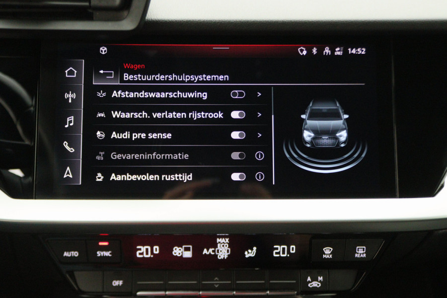 Audi A3 Sportback 30 TFSI Business edition Virtual Cockpit, Climate, Cruise, Apple Carplay, DAB, LED, Trekhaak, 17''