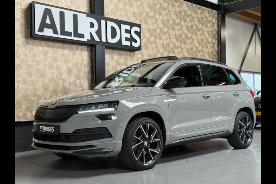Škoda Karoq 2.0 TSI 4x4 Sportline Business | BTW | Nardo | Pano | Keyless | Trekhaak | 360 Camera | Sfeerverlichting