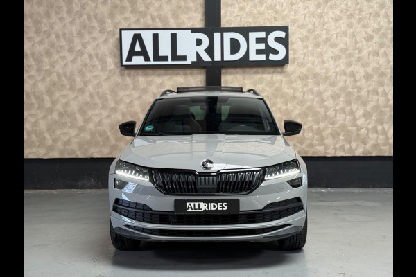 Škoda Karoq 2.0 TSI 4x4 Sportline Business | BTW | Nardo | Pano | Keyless | Trekhaak | 360 Camera | Sfeerverlichting