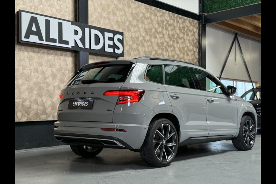 Škoda Karoq 2.0 TSI 4x4 Sportline Business | BTW | Nardo | Pano | Keyless | Trekhaak | 360 Camera | Sfeerverlichting