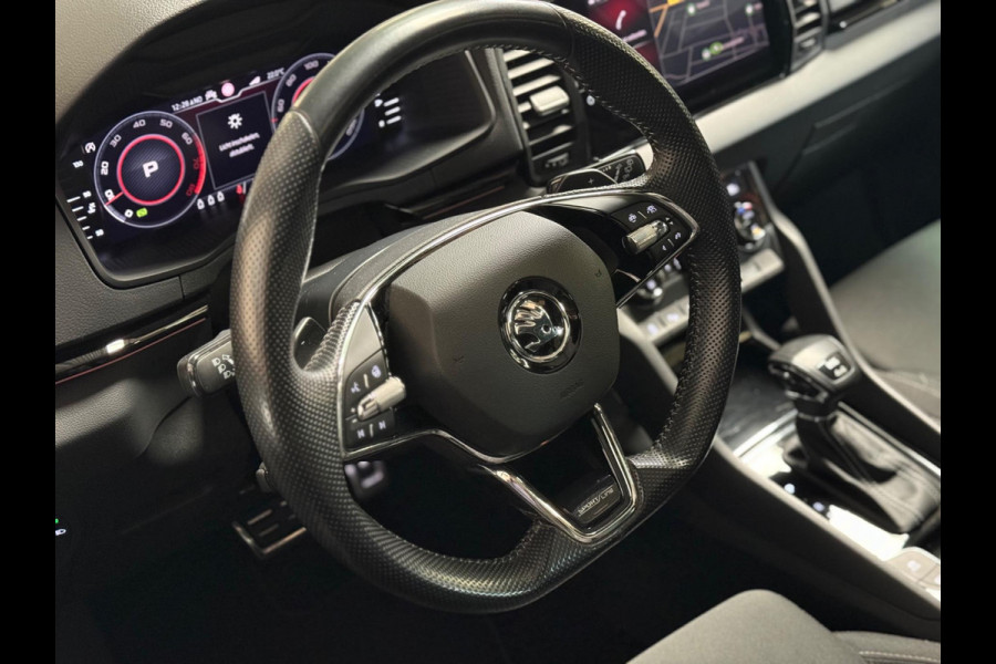 Škoda Karoq 2.0 TSI 4x4 Sportline Business | BTW | Nardo | Pano | Keyless | Trekhaak | 360 Camera | Sfeerverlichting