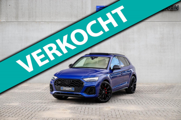 Audi Q5 50 TFSI e Quattro Competition S Edition S-Line 299pk Automaat! 1e|DLR|Panoramadak|Virtual Cockpit|Luchtvering|OLED Matrix