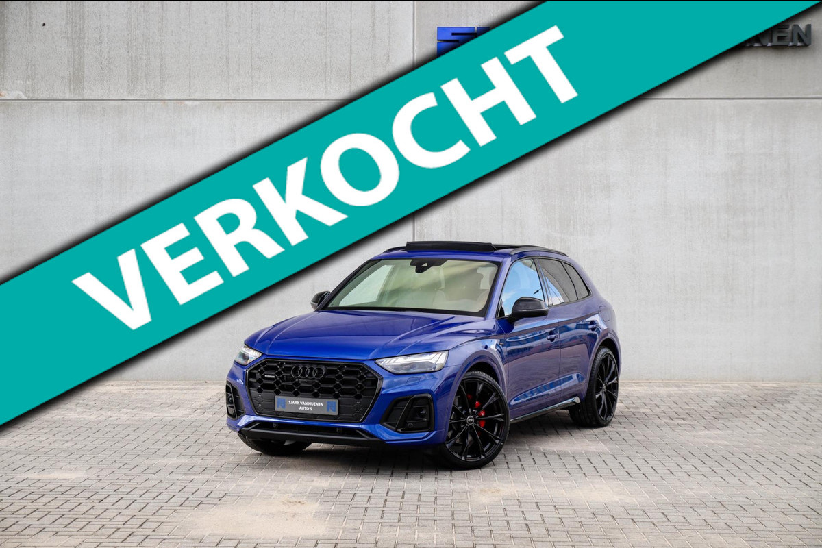 Audi Q5 50 TFSI e Quattro Competition S Edition S-Line 299pk Automaat! 1e|DLR|Panoramadak|Virtual Cockpit|Luchtvering|OLED Matrix Audi Q5 50 TFSI e Quattro Competition S Edition S-Line 299pk Automaat! 1e|DLR|Panoramadak|Virtual Cockpit|Luchtvering|OLED Matrix