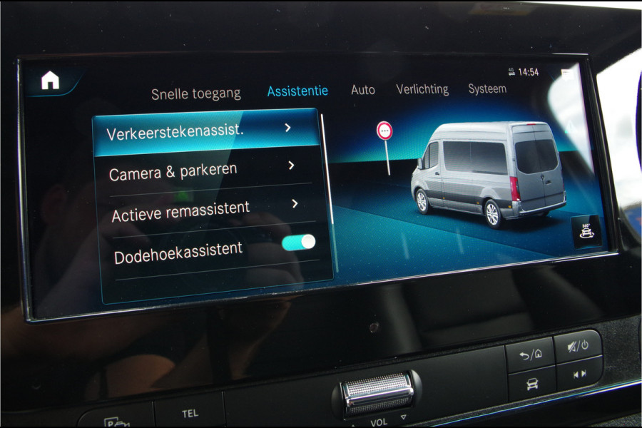Mercedes-Benz Sprinter 319 3.0 V6 CDI L2H2 > 191pk/Luxe Bus/Dubbele schuifdeur/ LED/Leer/Elektrisch verstelbare stoelen