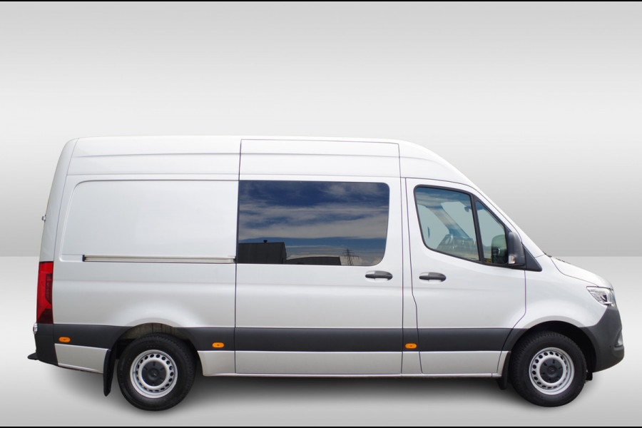 Mercedes-Benz Sprinter 319 3.0 V6 CDI L2H2 > 191pk/Luxe Bus/Dubbele schuifdeur/ LED/Leer/Elektrisch verstelbare stoelen