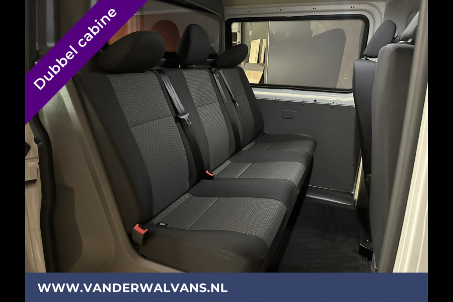 Volkswagen Transporter 2.0 TDI L2H1 Dubbele Cabine Euro6 Airco | 5-Zits | Navigatie | Trekhaak | Apple Carplay Android Auto, Cruisecontrol, Parkeersensoren