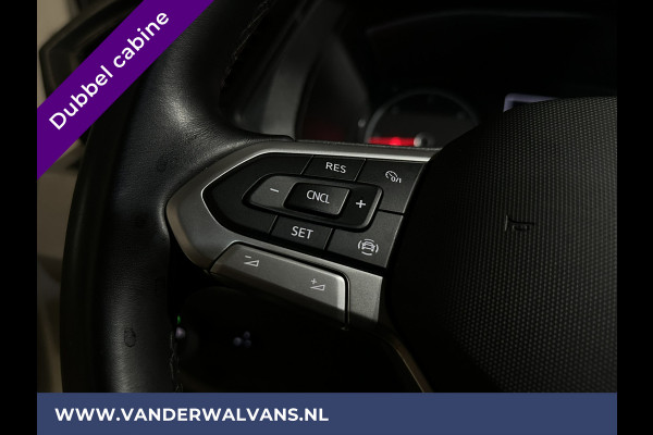 Volkswagen Transporter 2.0 TDI L2H1 Dubbele Cabine Euro6 Airco | 5-Zits | Navigatie | Trekhaak | Apple Carplay Android Auto, Cruisecontrol, Parkeersensoren