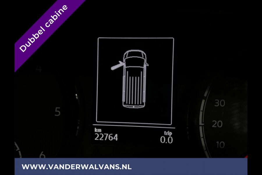Volkswagen Transporter 2.0 TDI L2H1 Dubbele Cabine Euro6 Airco | 5-Zits | Navigatie | Trekhaak | Apple Carplay Android Auto, Cruisecontrol, Parkeersensoren