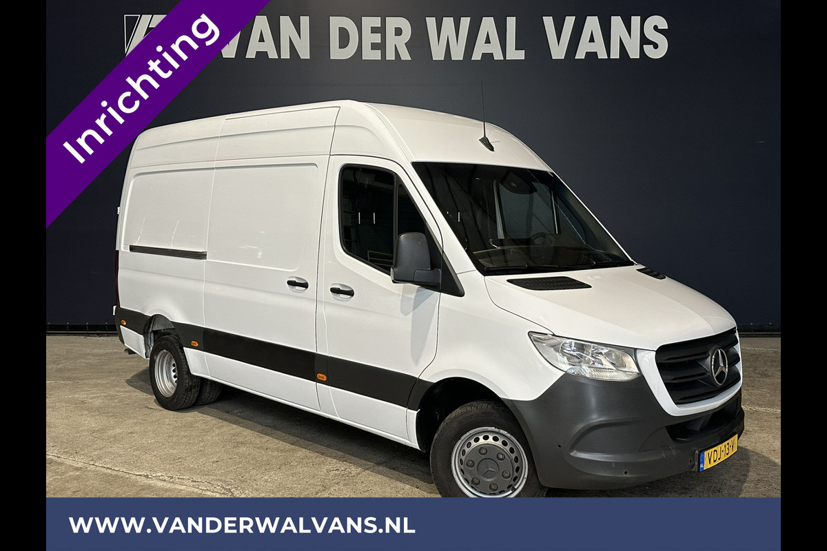 Mercedes-Benz Sprinter 516 CDI 163pk 3500kg Trekhaak L2H2 Dubbel Lucht Inrichting Euro6 Airco | Camera | Apple Carplay Cruisecontrol, Android Auto, Parkeersensoren Mercedes-Benz Sprinter 516 CDI 163pk 3500kg Trekhaak L2H2 Dubbel Lucht Inrichting Euro6 Airco | Camera | Apple Carplay Cruisecontrol, Android Auto, Parkeersensoren